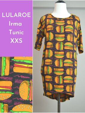 NWT Rare XXS Cheeseburger Irma